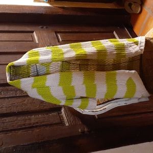 Abercrombie & Fitch Medium neon green knit cardigan